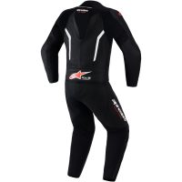 Alpinestars Skinnställ 2PCS GP Force V2 Svart/Vit/Fluo Röd, 52