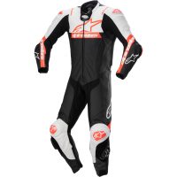 Alpinestars Skinnställ Missile Ward 1pc Svart/Vit/Röd Fluo, 56