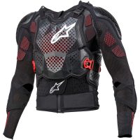Alpinestars Skyddsjacka Bionic Tech v3 Svart/Vit/Röd, S