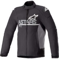 Alpinestars Textiljacka SMX Vattentät Svart/Grå, L
