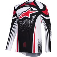 Alpinestars Tröja Techstar Nomur Svart/Vit/Röd, XL