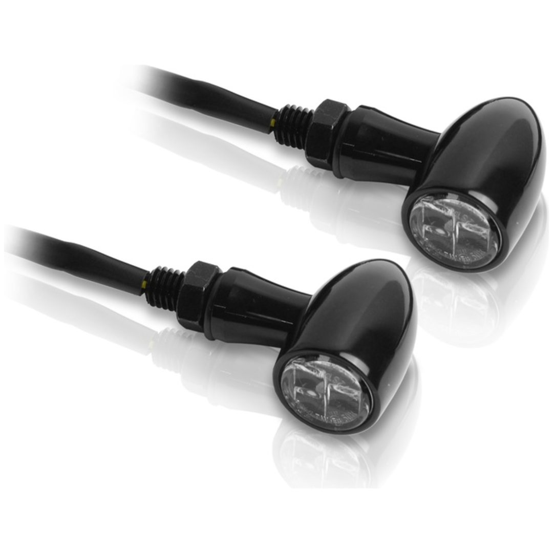 Aluminium Led Blinkers Set Klar Universal V PARTS Klar