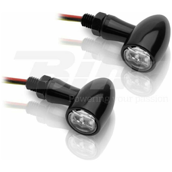 Aluminium Led Blinkers Set Klar Universal V PARTS Klar – bild 3