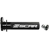 Aluminium Throttle Tube + Bearing - Black SCAR