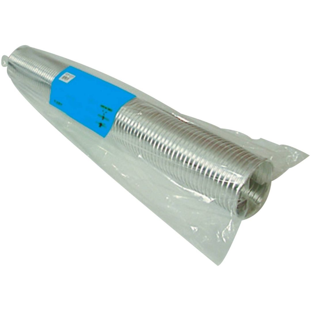 Aluminiumkanal komplett Flexit KANAL ALU KOMPLETT 3M DIAM100
