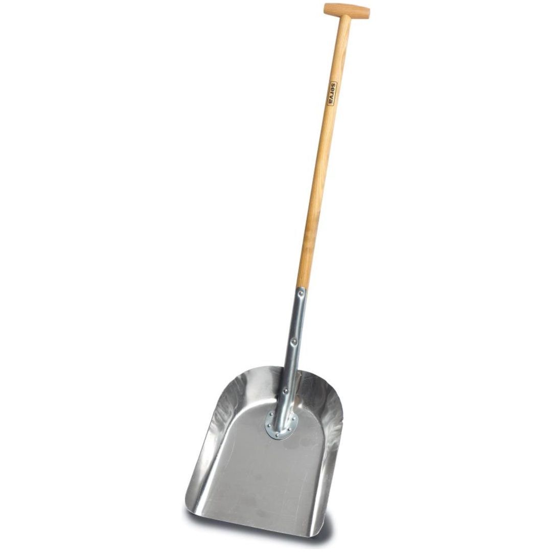 Aluminiumskyffel 615klm SERVA Bladstorl B x L mm: 320x410
