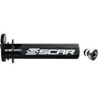 Aluminum Throttle Tube + Bearing - Ktm/Husqvarna Black color SCAR