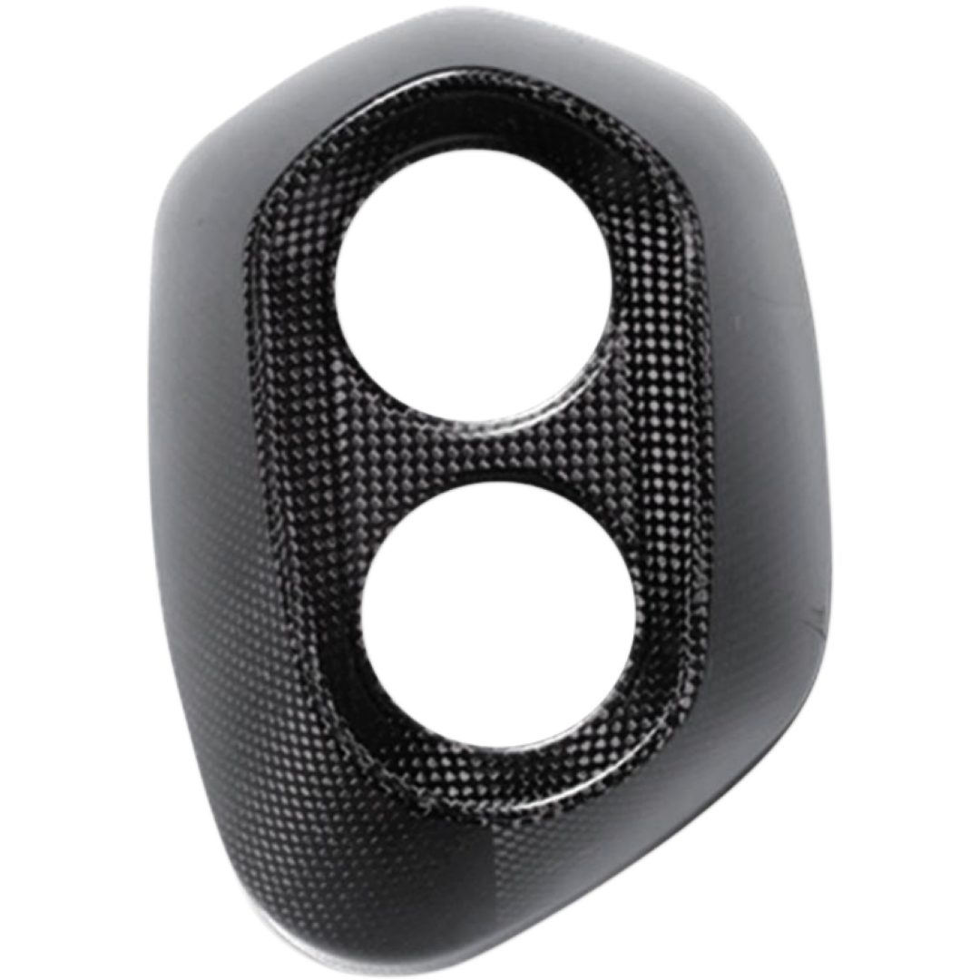 Ändkåpa Kolfiber Akrapovic Svart