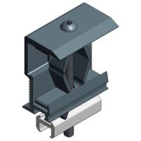 ÄNDKLÄMMA SVART ALU50, TORX T30