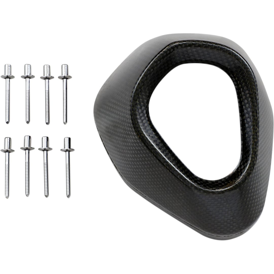 Ändlock Kolfiber Svart AKRAPOVIC