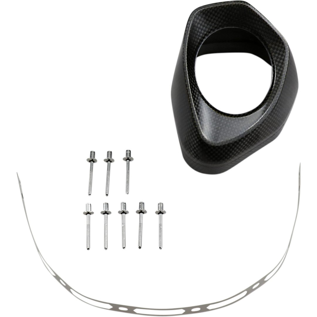 Ändlock Kolfiber Svart AKRAPOVIC
