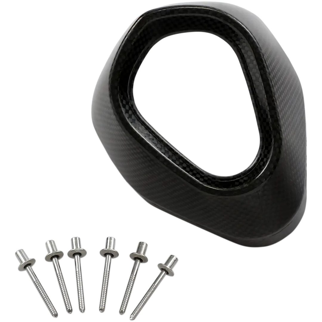 Ändlock Kolfiber Svart AKRAPOVIC Ändkåpa – bild 2