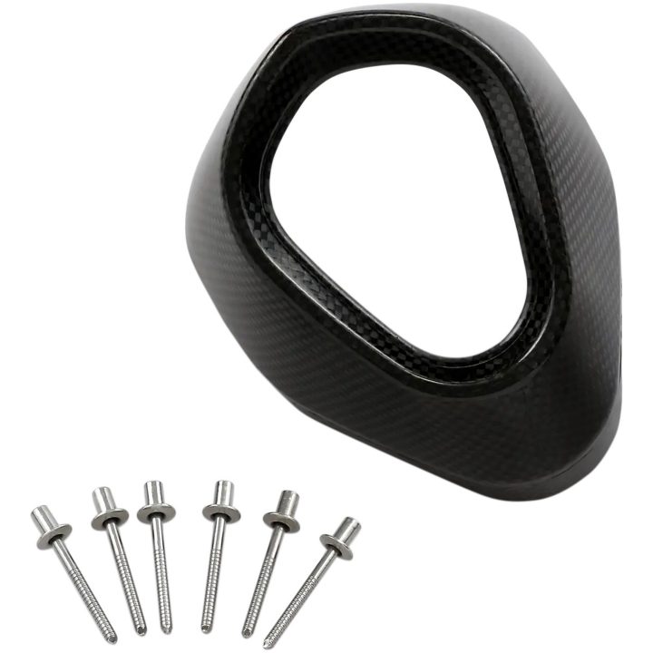 Ändlock Kolfiber Svart AKRAPOVIC Ändkåpa – bild 2