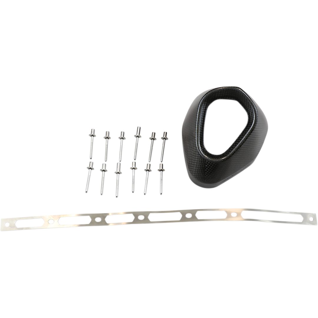 Ändlock Kolfiber Svart AKRAPOVIC Ändlock