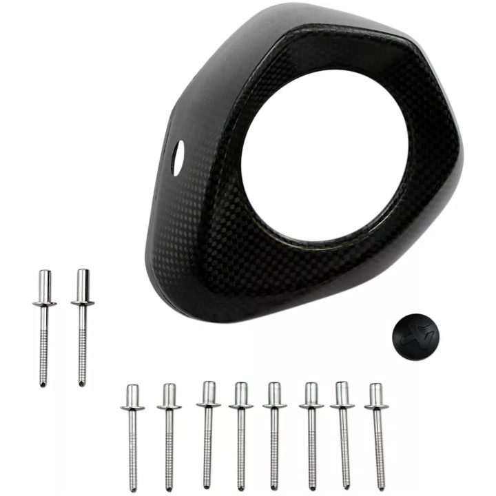 Ändlock Kolfiber Svart AKRAPOVIC Ändlock – bild 2