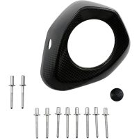 Ändlock Kolfiber Svart AKRAPOVIC