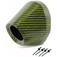 Ändlock Kolfiber Svart Blå PRO CIRCUIT