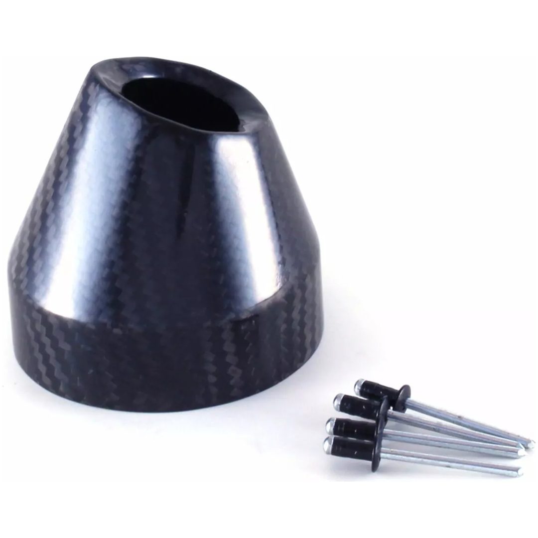 Ändlock Kolfiber Svart HGS