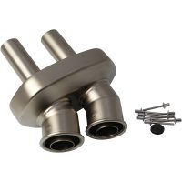 Ändlock Svart Titan AKRAPOVIC