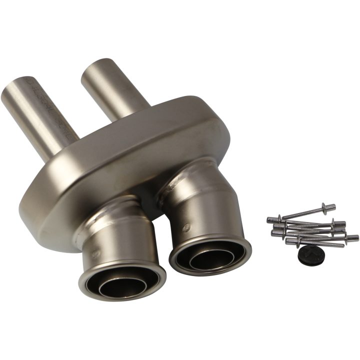 Ändlock Svart Titan AKRAPOVIC – bild 2