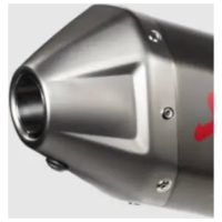 Ändlock Svart Titan AKRAPOVIC