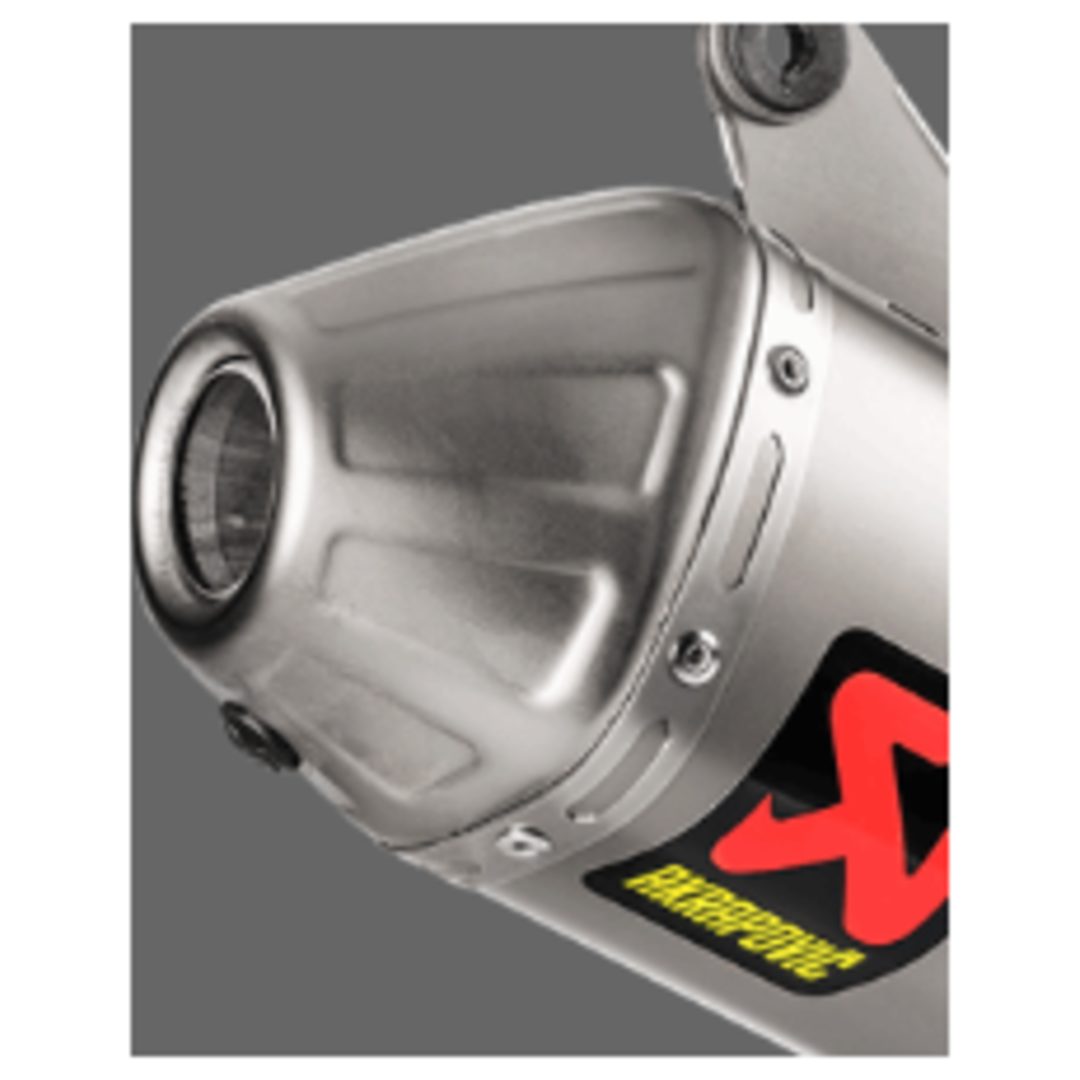 Ändlock Svart Titan AKRAPOVIC Ändkåpa