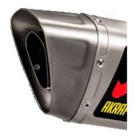 Ändlock Svart Titan AKRAPOVIC