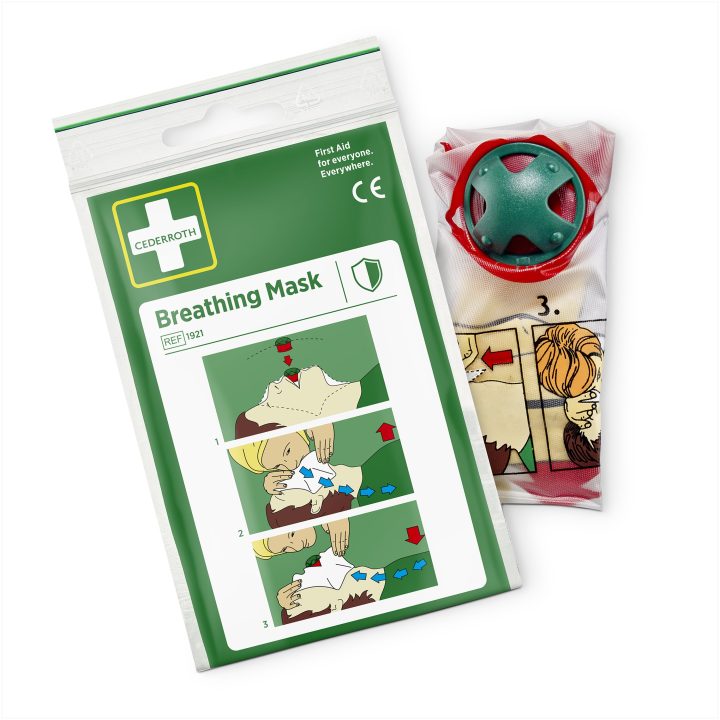 Andningsmask Refill Grön Cederroth – bild 3