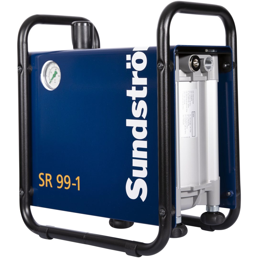 Andningsskyddsfilter Tryckluft SR 99-1 Svart/Blå Sundström – bild 5