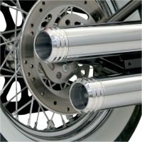Ändstycke Firepower 3\ Aluminium Silver BASSANI XHAUST
