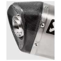 Ändstycke Kolfiber Svart AKRAPOVIC