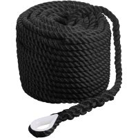 Ankarlina Classic med kaus 14mm 40m svart Qvarken