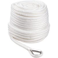 Ankarlina Dockline med kaus 18mm 50m vit Qvarken