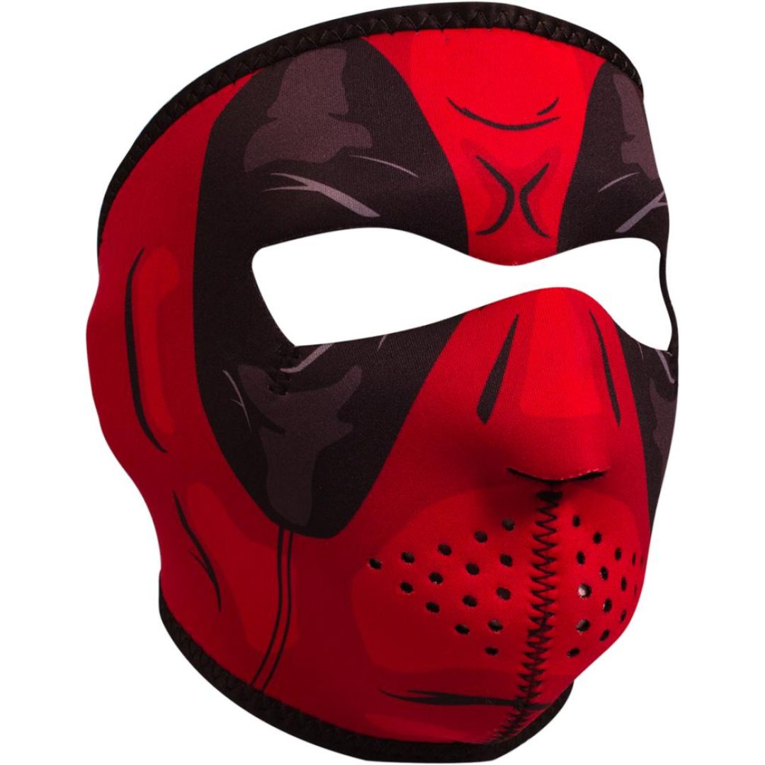 Ansiktsmask Dawn Röd/Svart Zan Headgear One Size