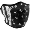 Ansiktsmask Halv FLAG Svart/Vit Zan Headgear Ansiktsmask – miniatyr 1