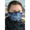 Ansiktsmask Halv MIDNIGHT SKULL Mörkblå/Svart Zan Headgear Ansiktsmask – miniatyr 2