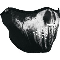 Ansiktsmask Halvmask Svart Zan Headgear