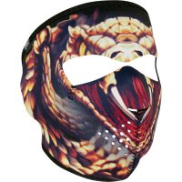 Ansiktsmask TRICKSTER Svar/Vit/Röd Zan Headgear