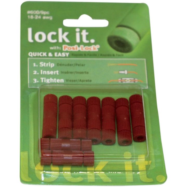 Anslutningsklämma Posi-lock Röd CUSTOM DYNAMICS TAP POSI 18-24 AWG 9PK – bild 2