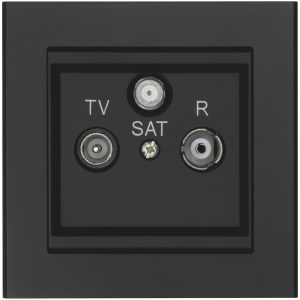 Antennuttag för TV/Radio/satellit Optima 75Ohm, Sva MALMBERGS