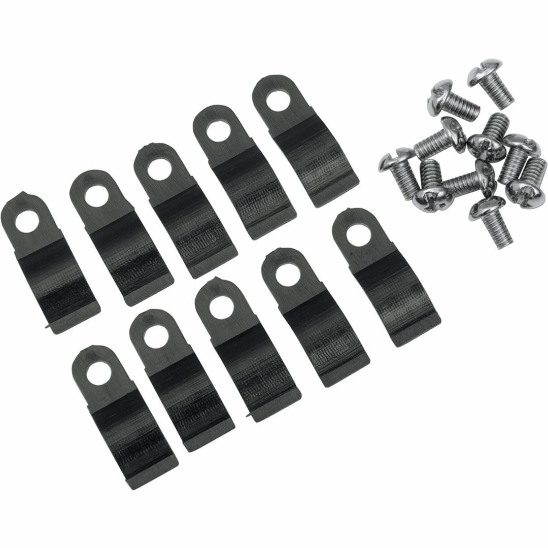 Anti-Rattle Clip Svart Matt DRAG SPECIALTIES