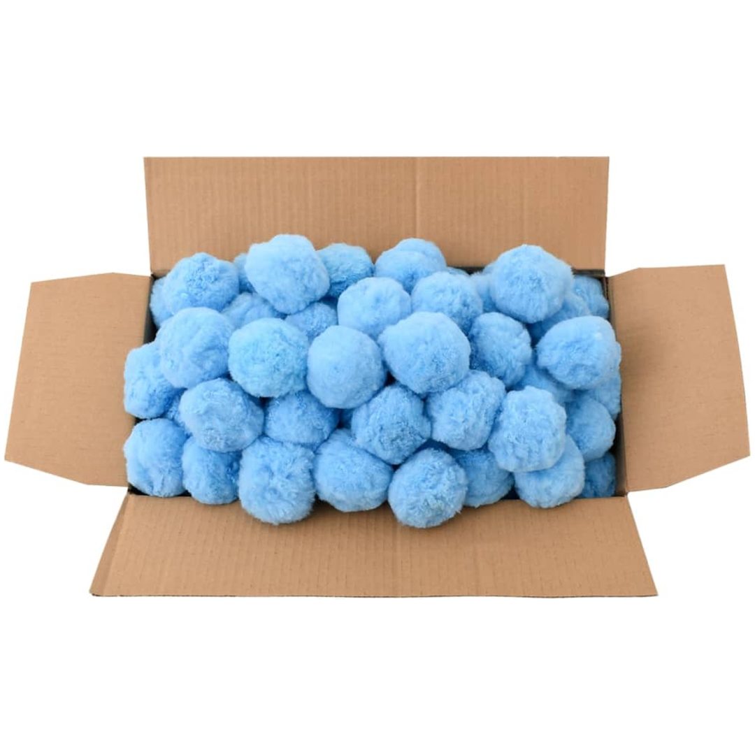 Antibakteriella filterbollar blå 1400 g polyeten vidaXL – bild 3