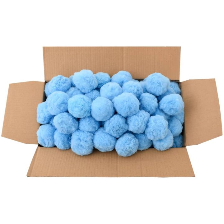 Antibakteriella filterbollar blå 1400 g polyeten vidaXL – bild 3