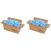 Antibakteriella filterbollar blå 1400 g polyeten vidaXL – miniatyr 1