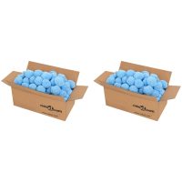 Antibakteriella filterbollar blå 1400 g polyeten vidaXL