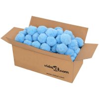Antibakteriella filterbollar blå 700 g polyeten vidaXL