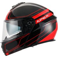 APEX Hjälm MT300 Sydney svart/röd M