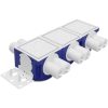 Apparatdosa Twistline, Kombidosa liggande 3 st, studs 8x16/20 MALMBERGS – miniatyr 2
