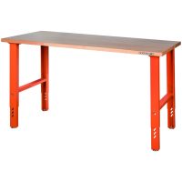Arbetsbänk 1800 mm Justerbar Höjd Trä BAHCO