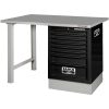 Arbetsbänk Med Lådor 1500 mm Stål Svart BAHCO 6 Lådor/1030 x 750 x 1500 mm – miniatyr 2